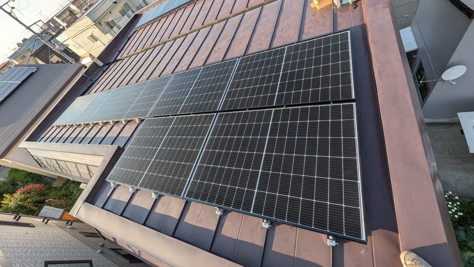 青森県 十和田市 S様邸の太陽光・蓄電池 施工事例｜株式会社ファナス